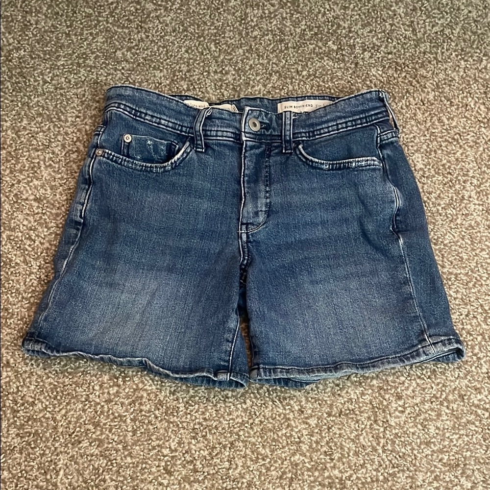 Anthropologie Pilcro and the Letterpress Slim Boyfriend Jean Shorts
